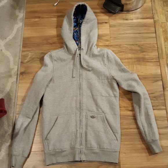 Sims Snowboard Gray Insulated Hoodie. - Picture 5 of 8
